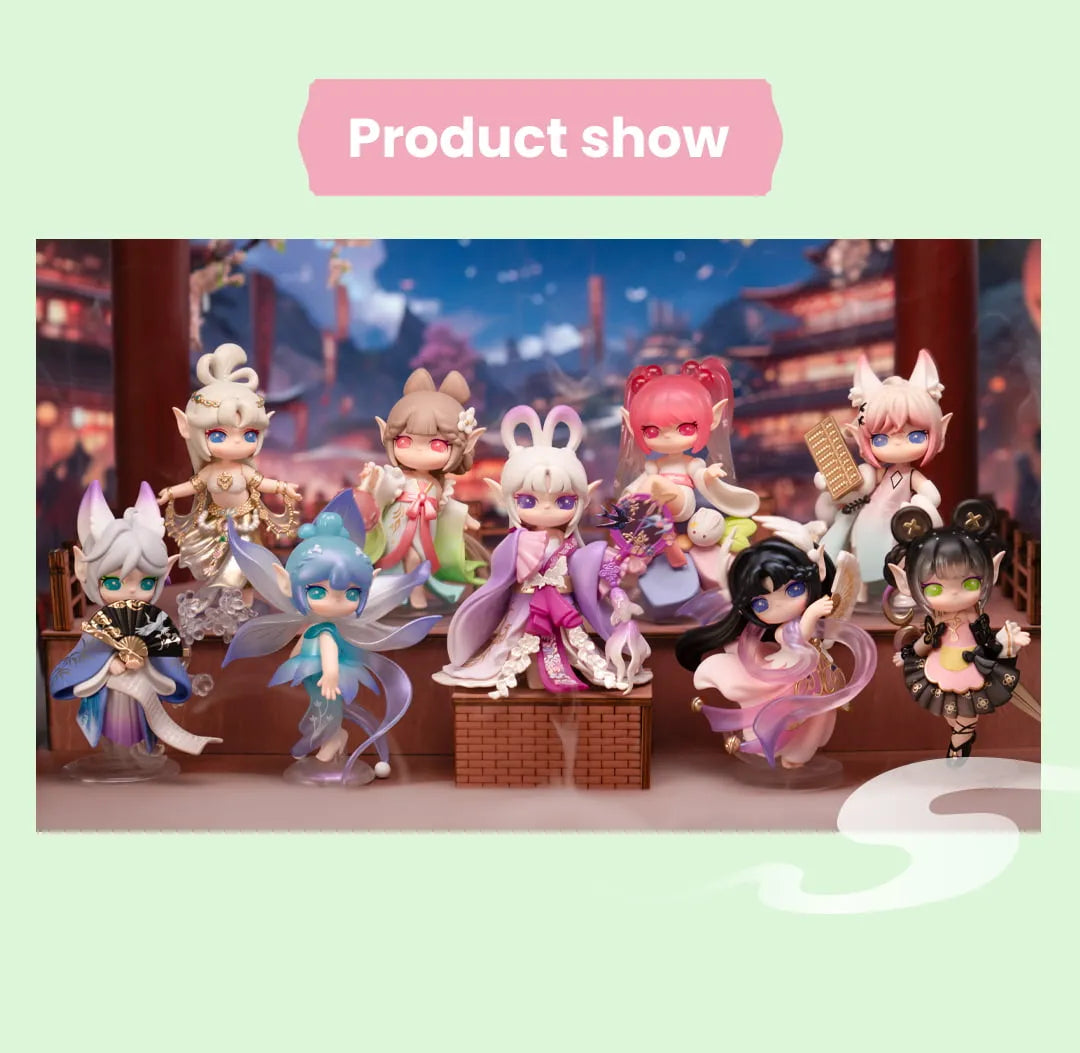 Rolife Surprise Figure Dolls – Suri’s Lingfeng Town Blind Box Series (SJXX)