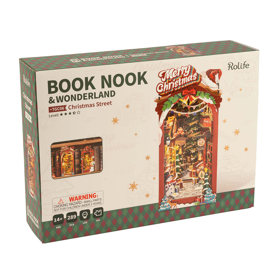 Rolife Christmas Indoor Scene DIY Book Nook TGC07