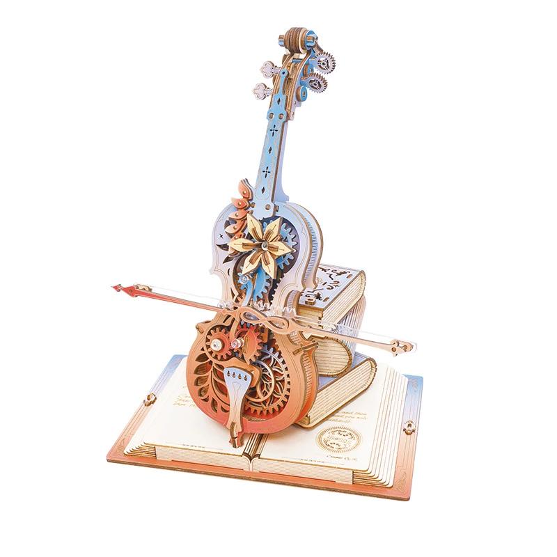 ROKR Symphony of Gorgeous Dreams 3D Wooden Music Box Puzzle AMK63M