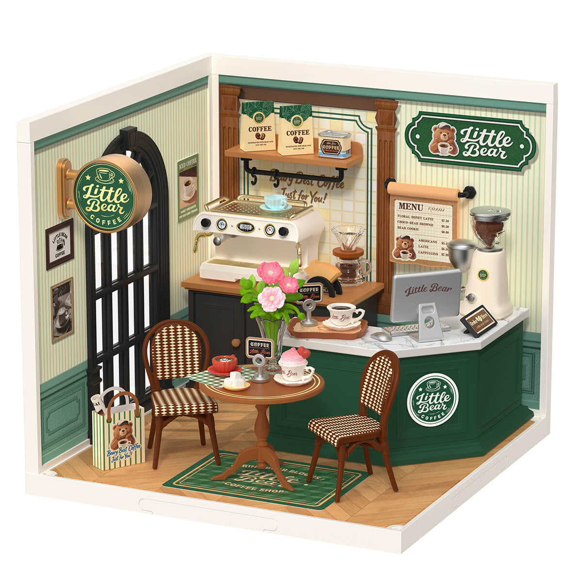 Rolife Perfect Romance Café DIY Miniature House Kit (DW028)