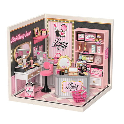 Rolife Pink Beauty Secret DIY Miniature House Kit (DW026)