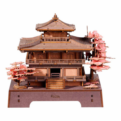 Rolife Sakura Pavilion 3D Wooden Puzzle Kit (TGA07)