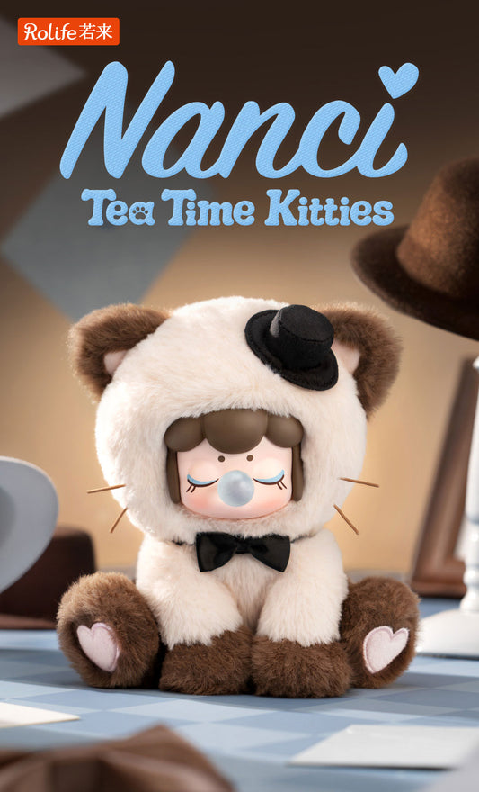 Rolife Nanci’s Tea Time Kitties Surprise Plush Dolls (MNDXX)