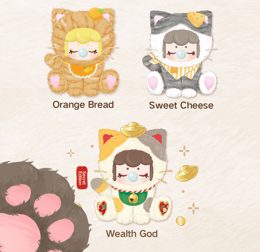 Rolife Nanci’s Tea Time Kitties Surprise Plush Dolls (MNDXX)