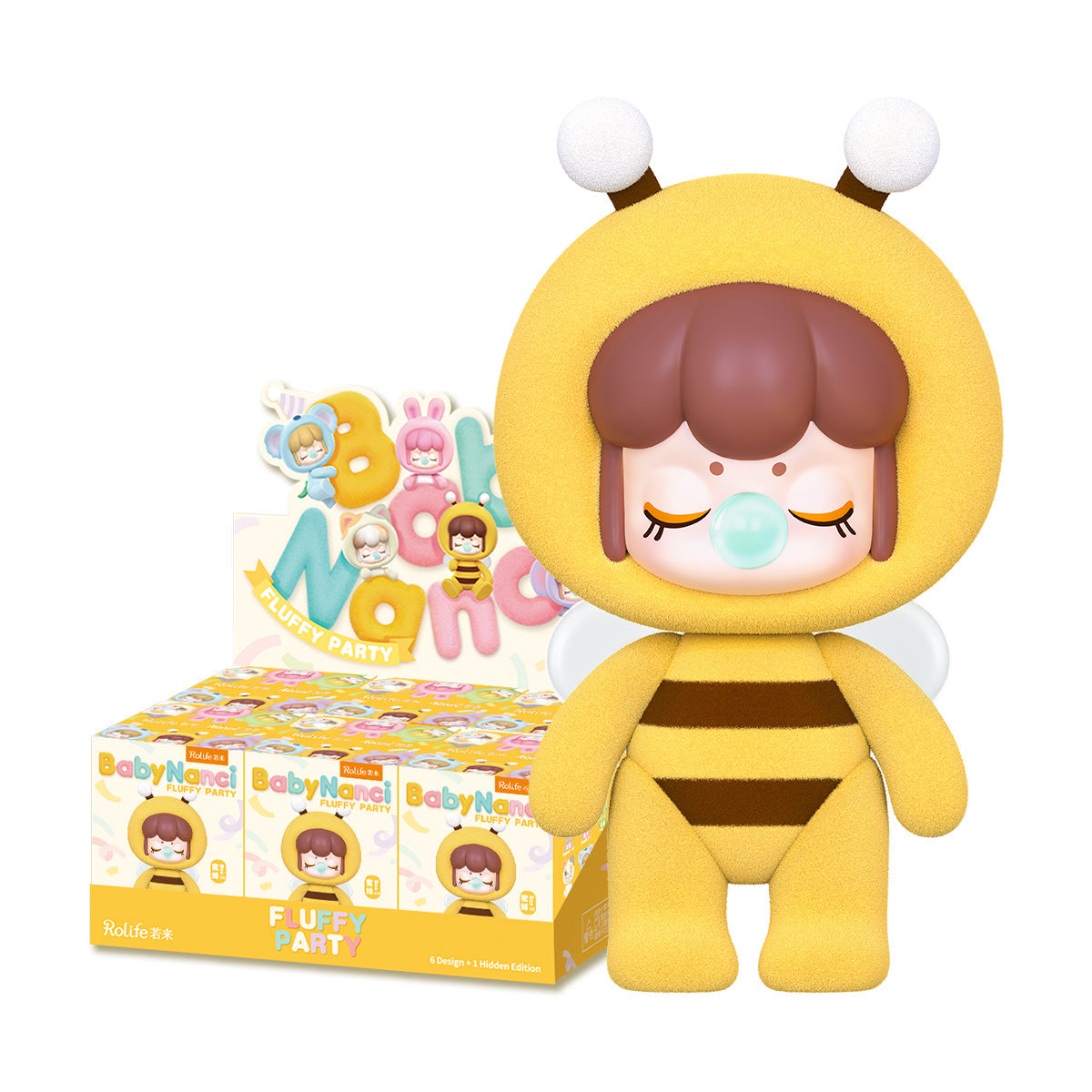 Rolife BabyNanci Surprise Figure Dolls – Fluffy Party Series Blind Box (NCXX)