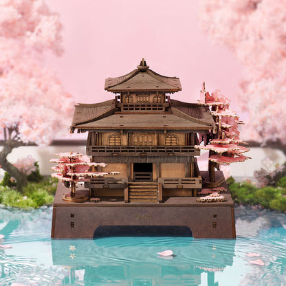 Rolife Sakura Pavilion 3D Wooden Puzzle Kit (TGA07)