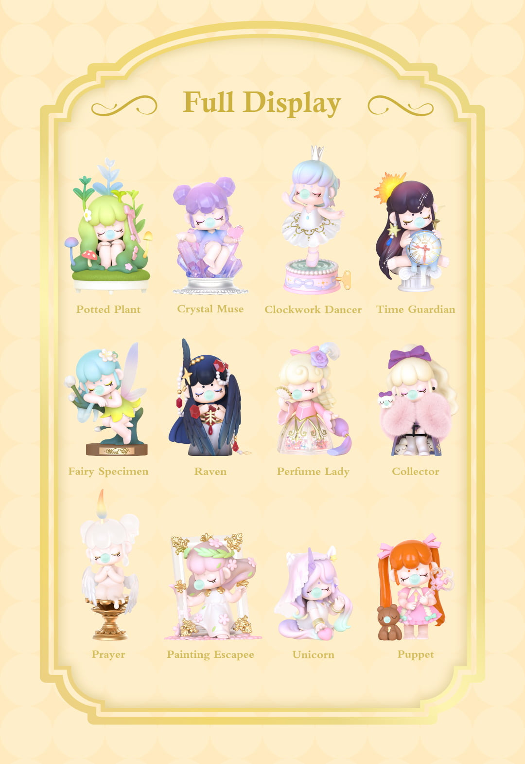 Rolife Surprise Figure Dolls – Nanci’s Museum of Fantasy Blind Box Series (XOXX)