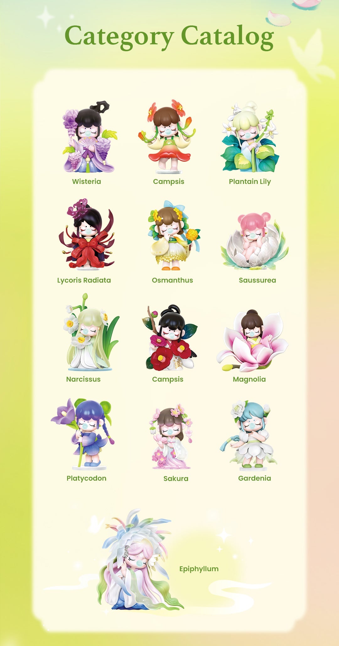 Rolife Surprise Figure Dolls – Nanci’s Flower Stories Blind Box Series (ZQXX)