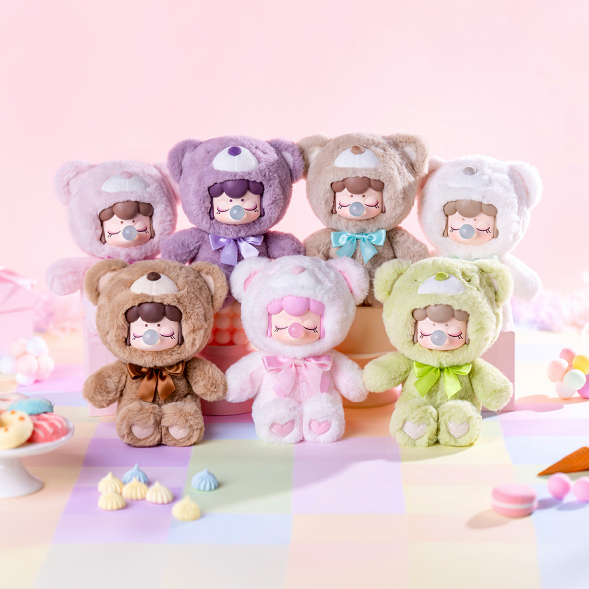 Rolife Surprise Plush Dolls – Nanci Colorful Chocolate Cutie Bears (MNAXX)