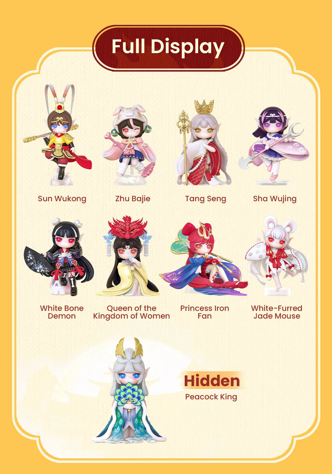 Rolife Surprise Figure Dolls – Suri’s Journey to the West Blind Box Series (SIXX)