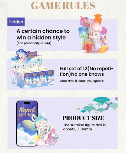 Rolife Surprise Figure Dolls – Nanci’s Poetic Beauty Blind Box Series (ZPXX)