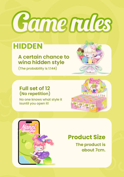 Rolife Surprise Figure Dolls – Nanci’s Sweet Time Blind Box Series (ZRXX)