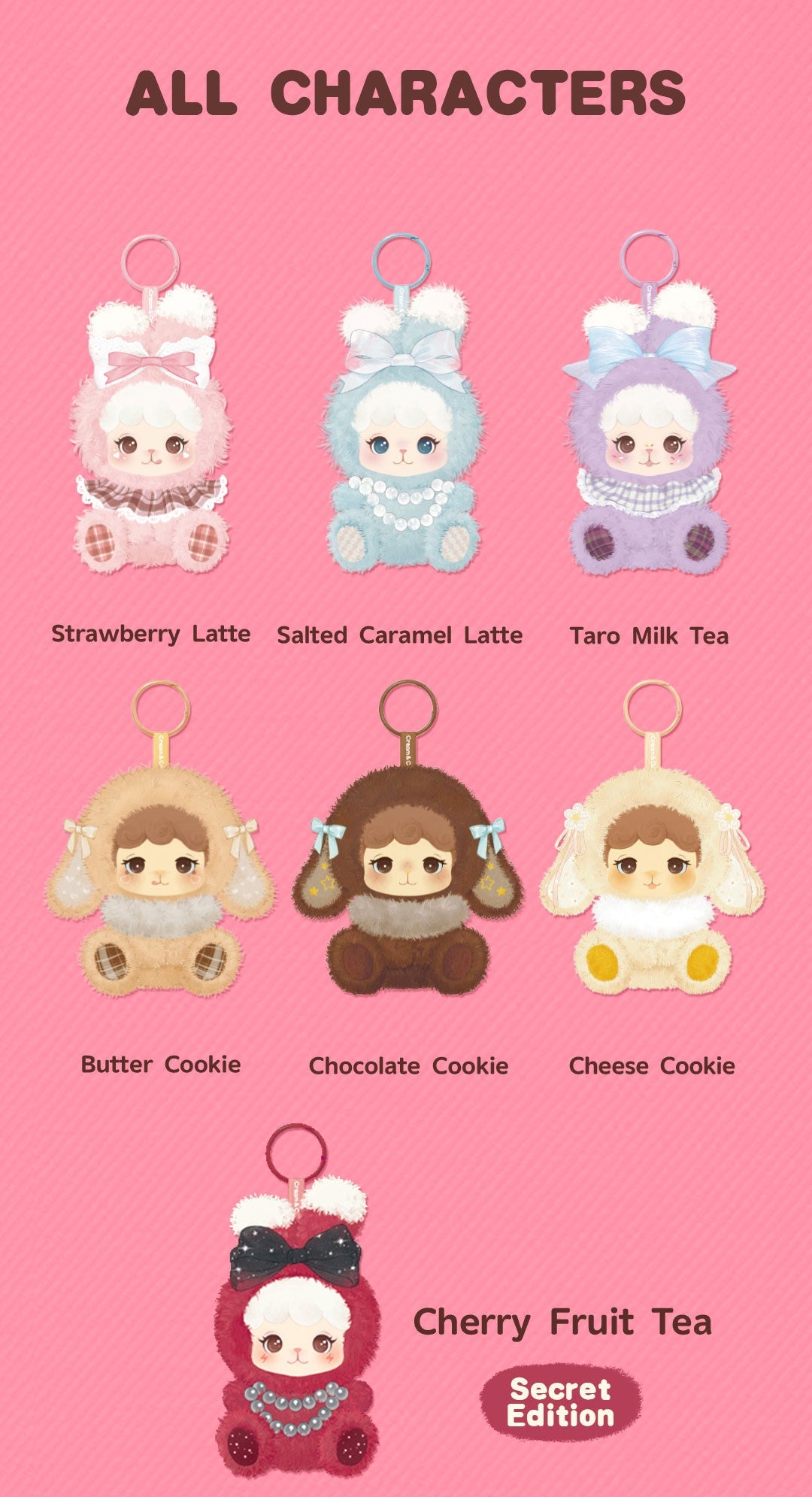 Rolife Cream & Cookii Bunny Best Friend Surprise Plush Pendant (MBAXX)
