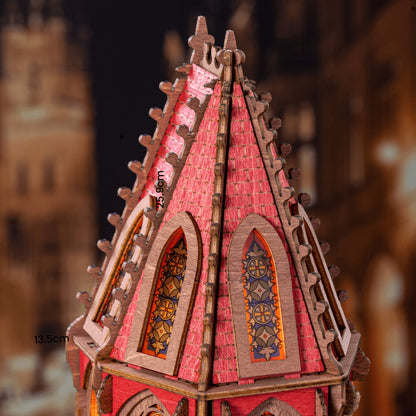 Rolife Geometric Cathedral 3D Wooden Puzzle Kit (TGA03)