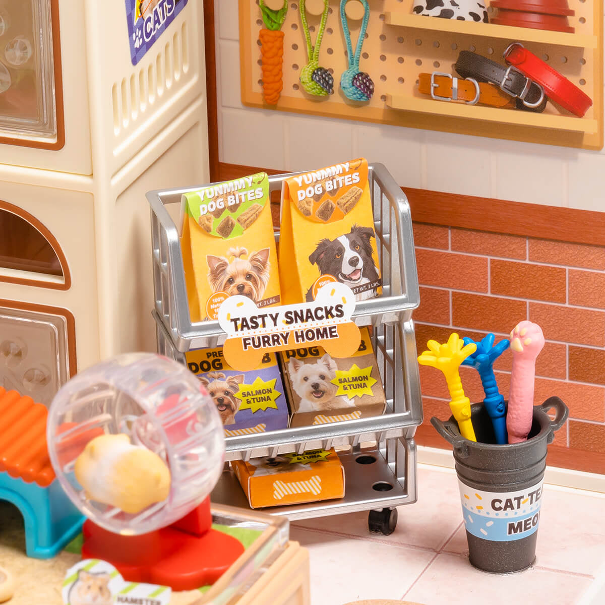 Rolife Furry Friends Home DIY Miniature House Kit (DW027)