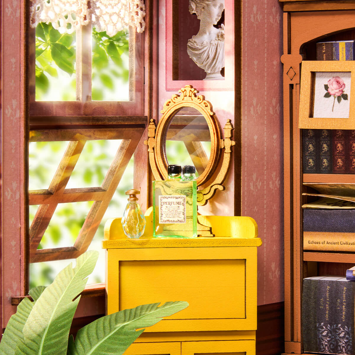 Rolife Quiet Corner Study DIY Book Nook Kit (TGE03)