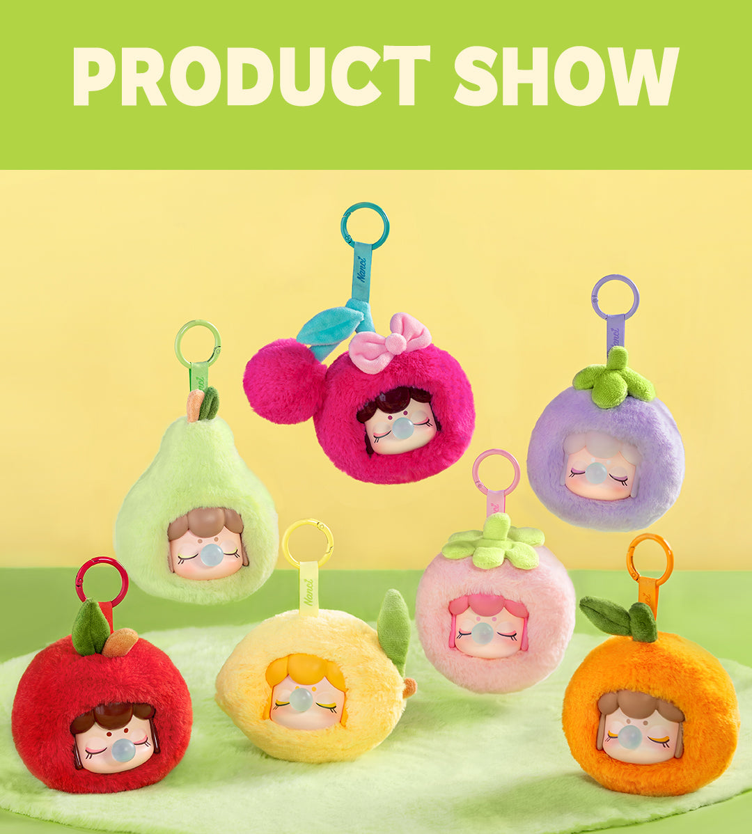 Rolife Nanci’s Fruit Mood Surprise Plush Pendant (MNCXX)
