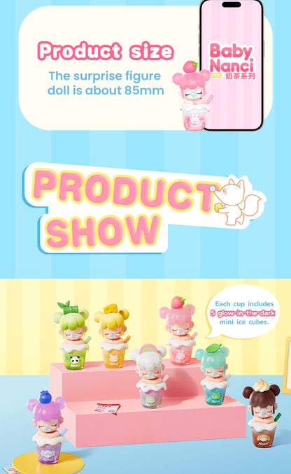 Rolife BabyNanci Surprise Figure Dolls – Milk Tea Series Blind Box (NDXX)