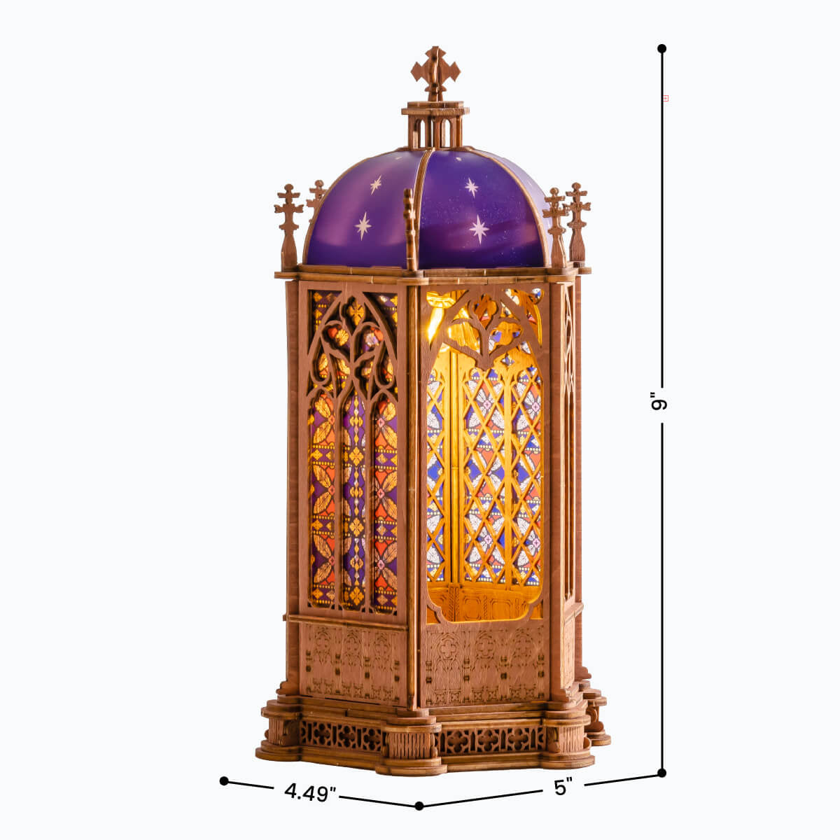 Rolife Starry Dome Cathedral 3D Wooden Puzzle Kit (TGA02)