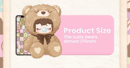 Rolife Surprise Plush Dolls – Nanci Colorful Chocolate Cutie Bears (MNAXX)