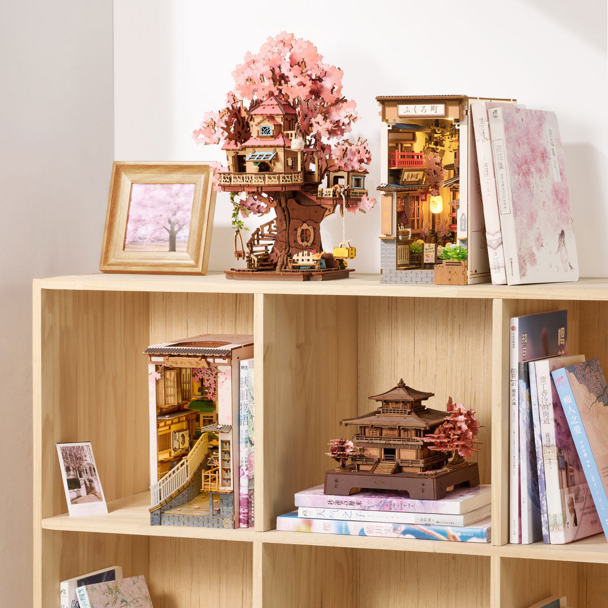 Rolife Sakura Pavilion 3D Wooden Puzzle Kit (TGA07)
