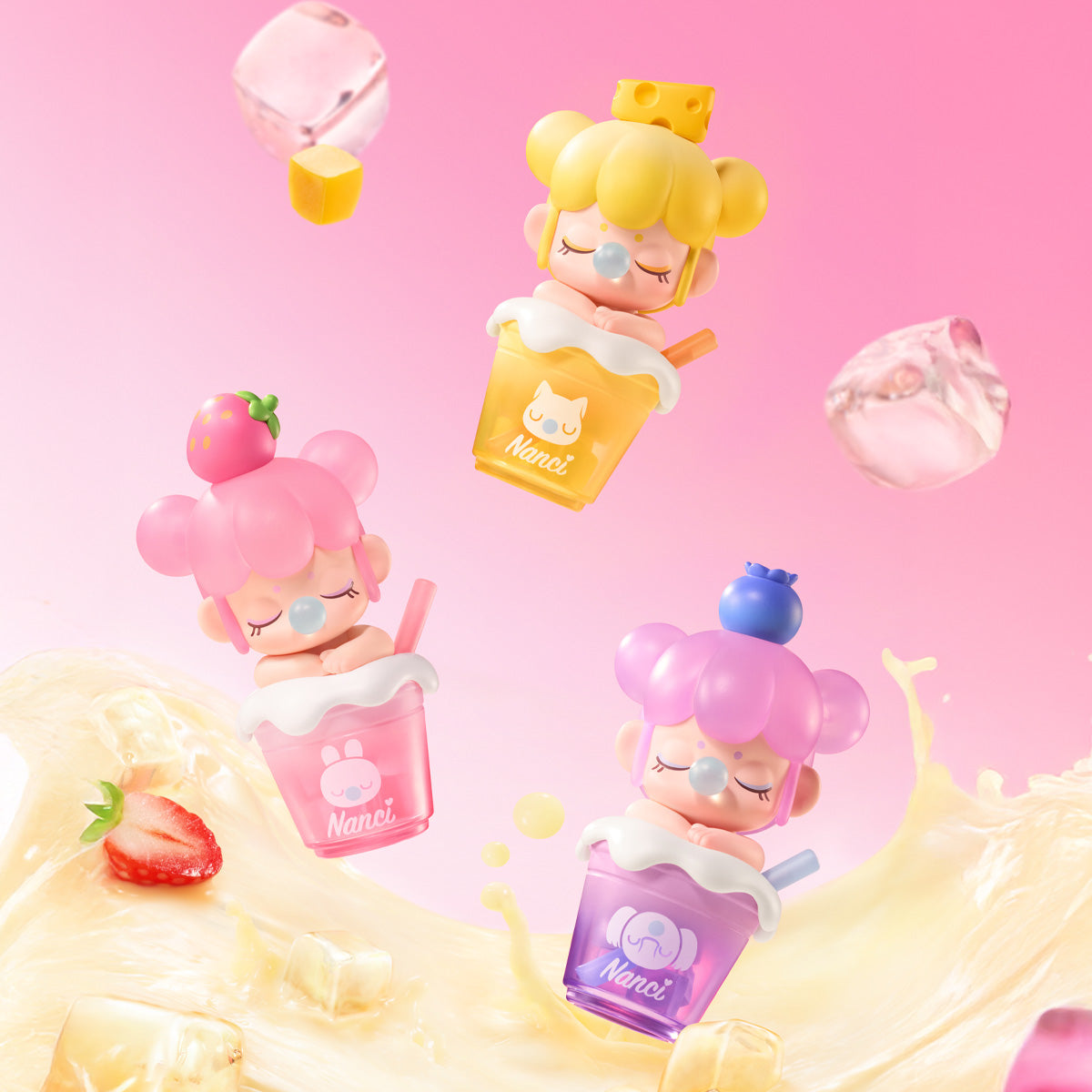 Rolife BabyNanci Surprise Figure Dolls – Milk Tea Series Blind Box (NDXX)