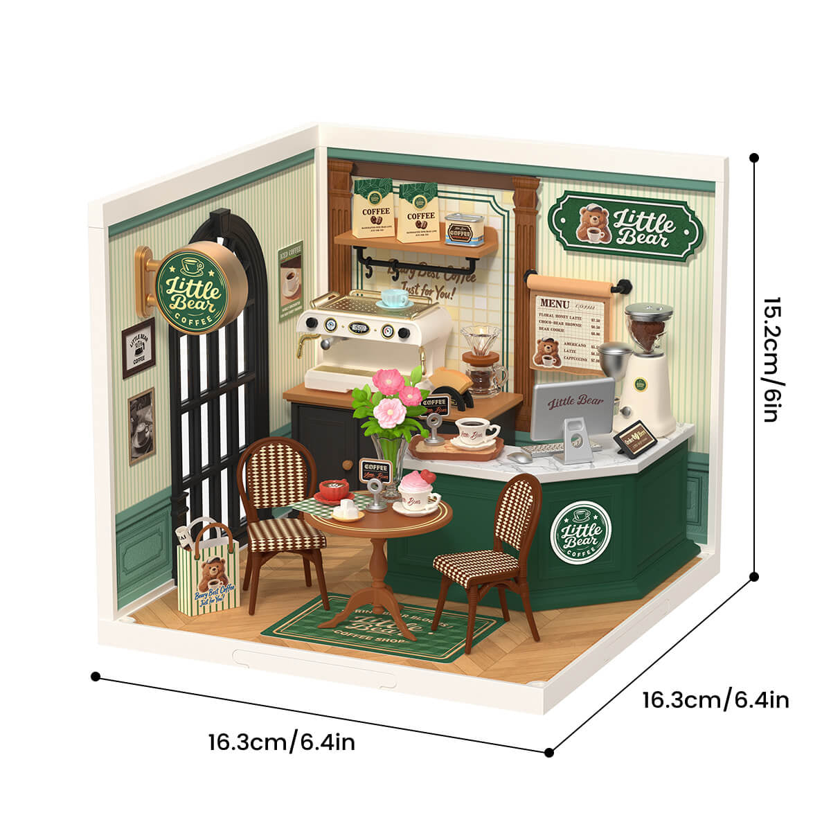 Rolife Perfect Romance Café DIY Miniature House Kit (DW028)