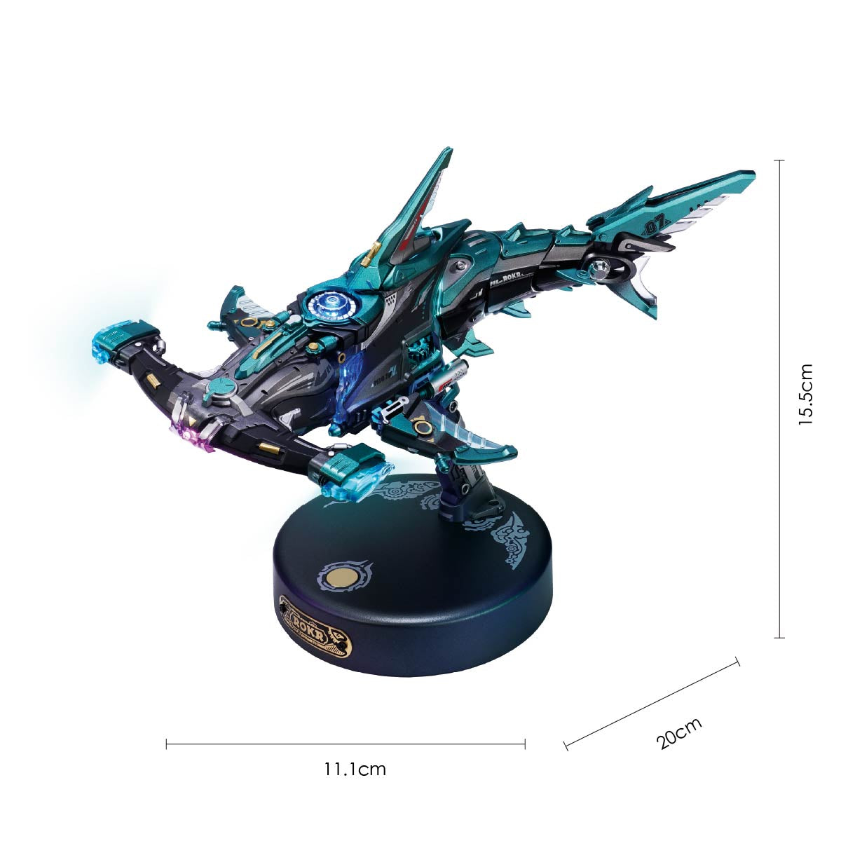 ROKR Hammerhead Shark DIY Mechanical 3D Puzzle Kit (MI07)