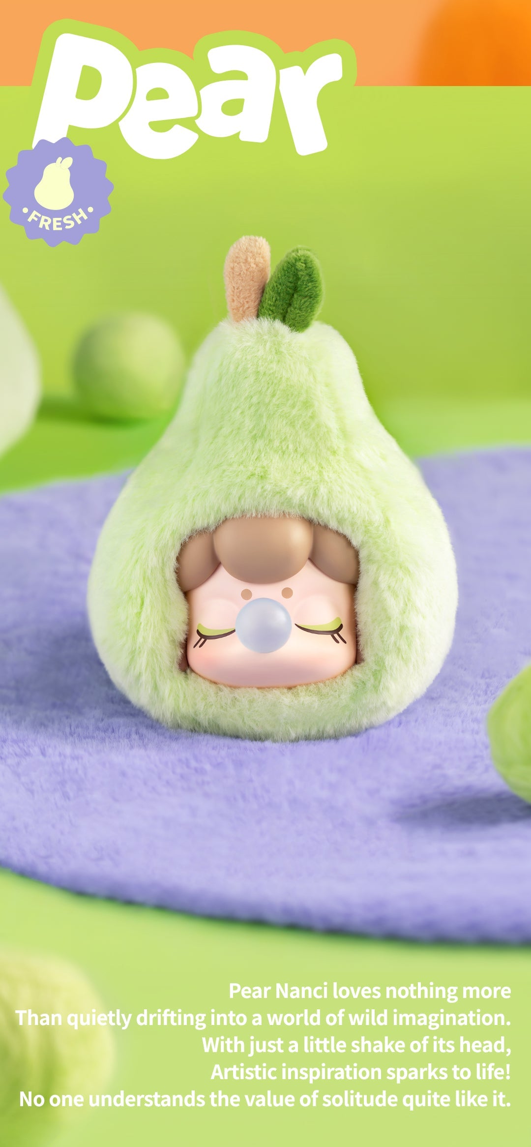 Rolife Nanci’s Fruit Mood Surprise Plush Pendant (MNCXX)
