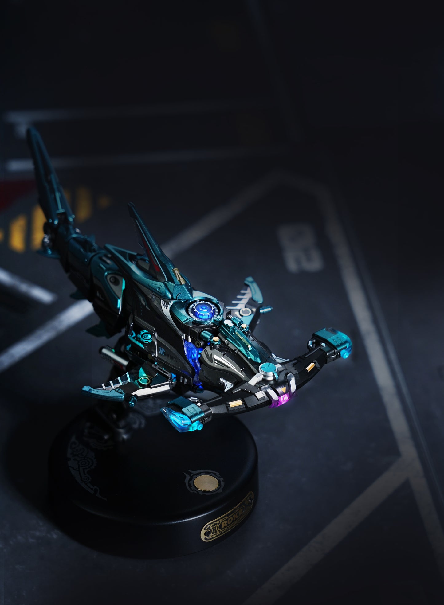 ROKR Hammerhead Shark DIY Mechanical 3D Puzzle Kit (MI07)
