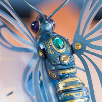 Robotime ROKR Mechanical Butterfly 3D Puzzle – Bionic Wings & Golden Lighting Rose | Unique Gift for Kids & Adults
