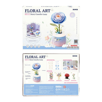 ROKR Starry Camellia Night Lamp 3D Puzzle AF01S