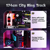 Rokr Future City Marble Run Puzzle | LED DIY Model, STEM Gift