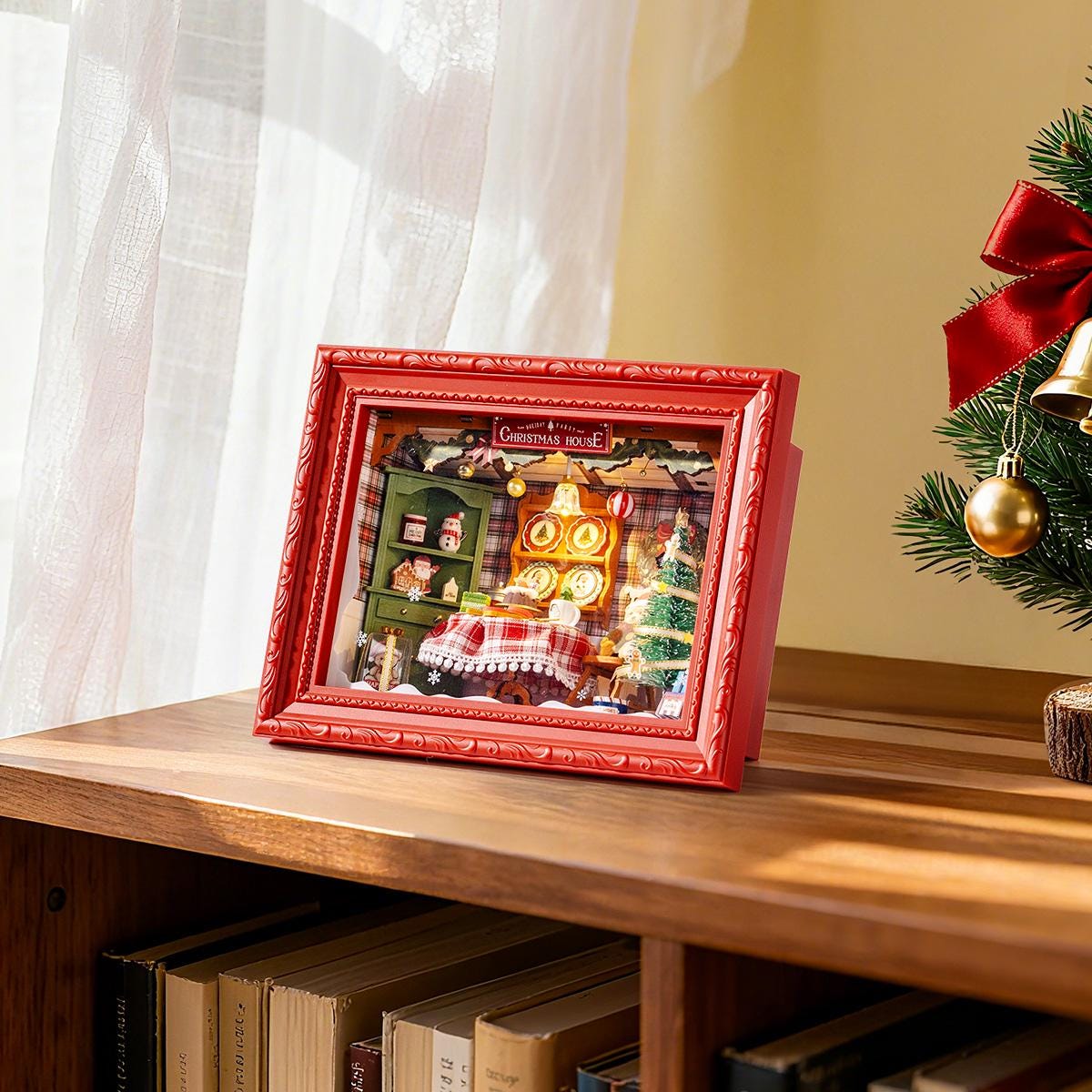 ROKR Rolife Christmas Eve Miniature Room 3D Wooden Puzzle DP005