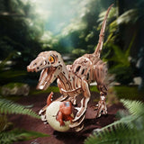 ROKR Velociraptor Wooden Dinosaur 3D Puzzle LD01-DIY Gift
