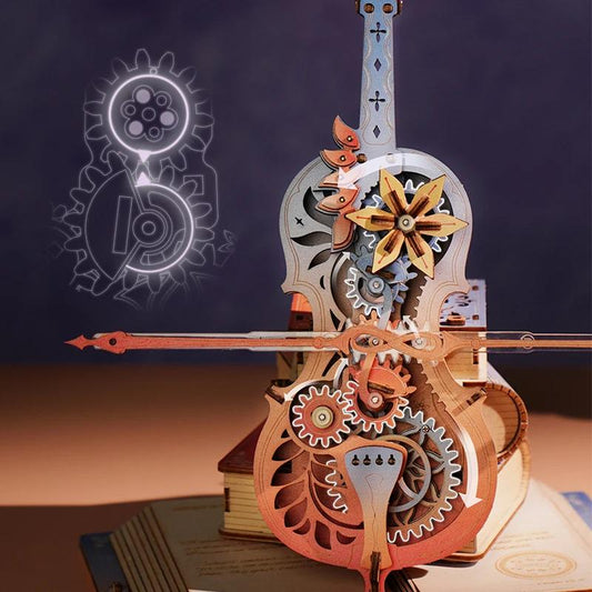 ROKR Symphony of Gorgeous Dreams 3D Wooden Music Box Puzzle AMK63M