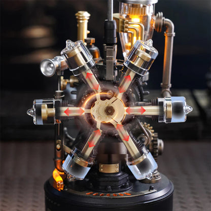 ROKR Morse Telegraph Mechanical 3D Wooden Puzzle Kit (CGM02)