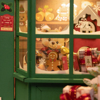ROKR Rolife Santa’s Toy Shop Miniature Room 3D Wooden Puzzle DP006