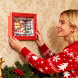 Rolife Christmas Eve 3D Wooden Puzzle – DIY Miniature Room with LED DP005
