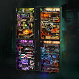 DIY ROKR Alchemy City Marble Run 3D Puzzle – Mechanical Model Kit MR04S