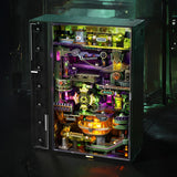 DIY ROKR Alchemy City Marble Run 3D Puzzle – Mechanical Model Kit MR04S