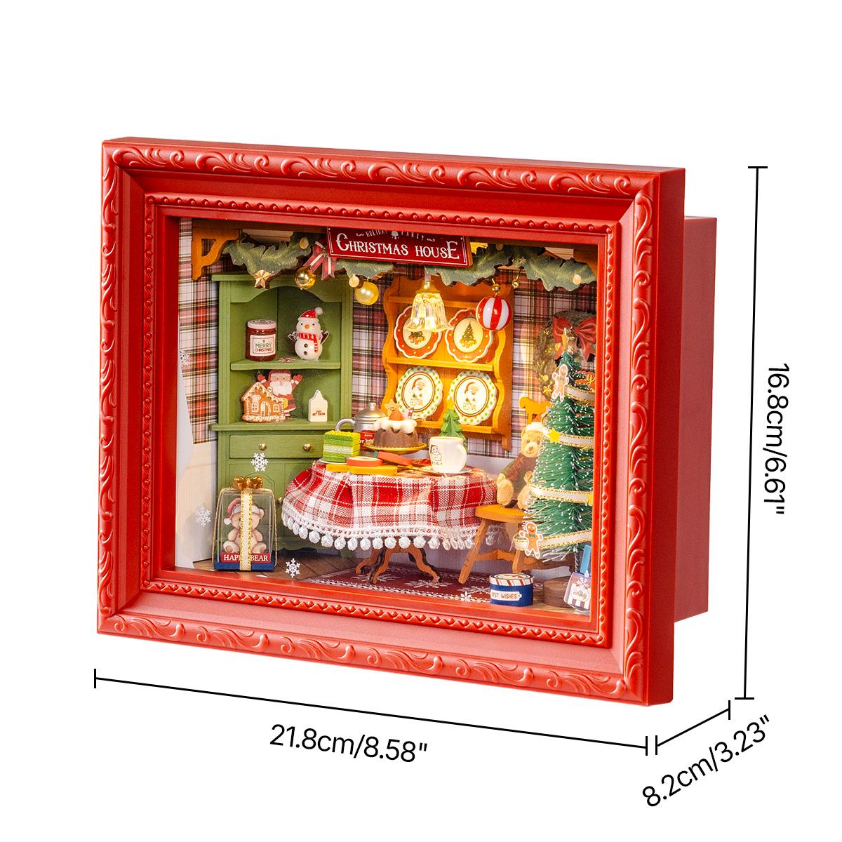 ROKR Rolife Christmas Eve Miniature Room 3D Wooden Puzzle DP005