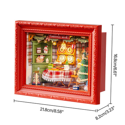 ROKR Rolife Christmas Eve Miniature Room 3D Wooden Puzzle DP005