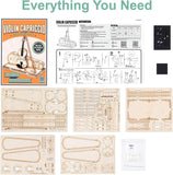 Rokr 3D Wooden Violin Puzzle: DIY Musical Instrument Model Kit