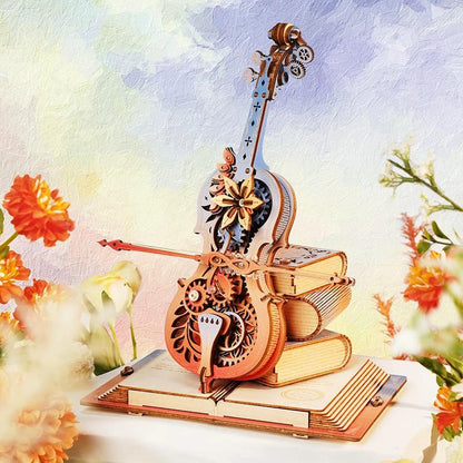 ROKR Symphony of Gorgeous Dreams 3D Wooden Music Box Puzzle AMK63M