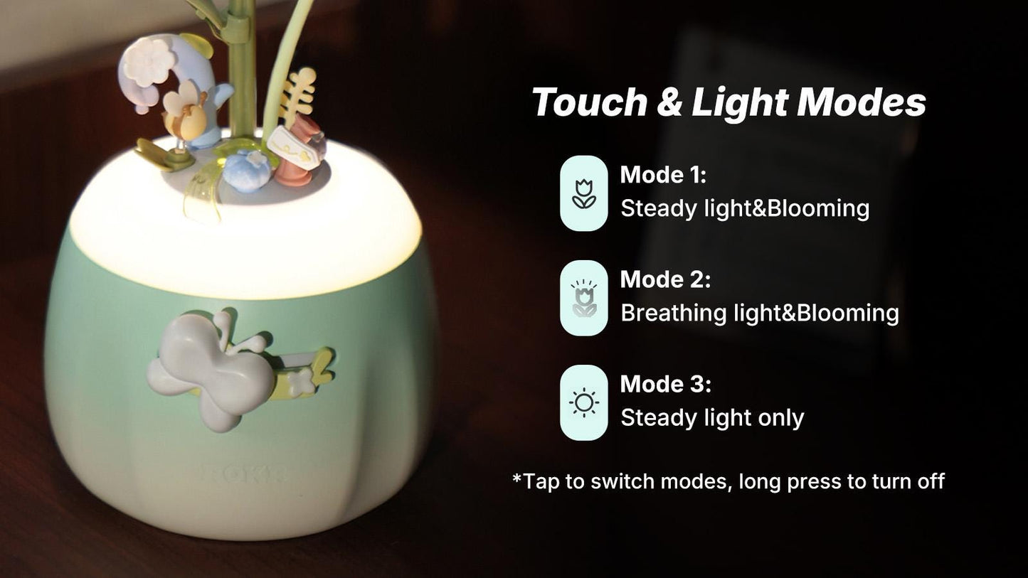 ROKR Starry Camellia Night Lamp 3D Puzzle AF01S