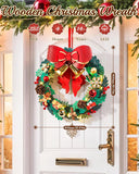 Christmas Wreath 3D Wooden Puzzle – DIY Holiday Ornament Craft TGL04