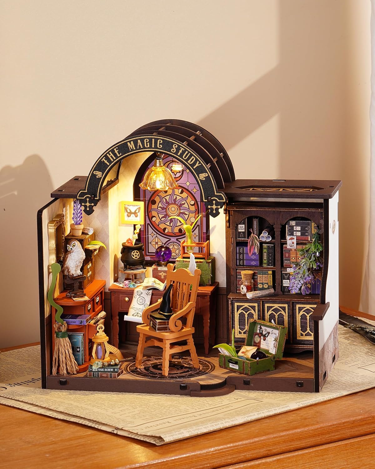 Rolife The Magic Study DIY Miniature House DG166