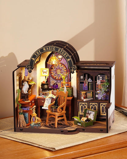 Rolife The Magic Study DIY Miniature House DG166