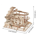 Rokr Electric Marble Parkour 3D Puzzle - DIY Marble Run Gift for Teens